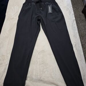 ParisDaily Black Joggers Mens Medium